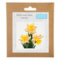 Mini Counted Cross Stitch Kit: Daffodil