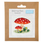 Mini Counted Cross Stitch Kit: Toadstool