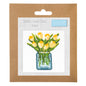 Mini Counted Cross Stitch Kit: Tulips