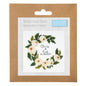 Mini Counted Cross Stitch Kit: Celebration Wreath