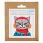Mini Counted Cross Stitch: Cat Ear Muffs