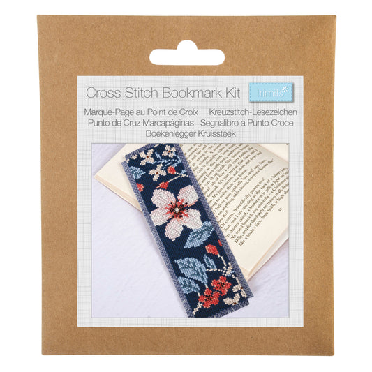 Counted Cross Stitch Bookmark: Morris