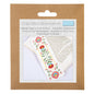 Counted Cross Stitch Bookmark Kit: Bloom