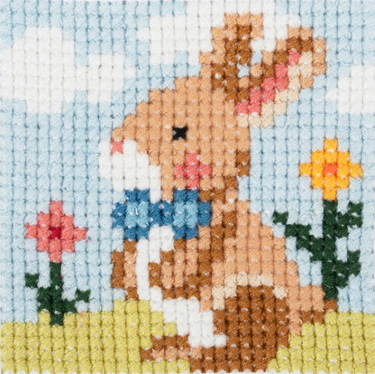 Learn To Cross Stitch Kit: Bunny