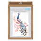 Extra Large Counted Cross Stitch Kit: Peacock