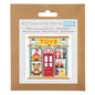 Mini Counted Cross Stitch Kit: Toy Shop