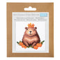 Mini Counted Cross Stitch Kit: Capybara