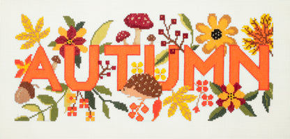 Large Counted Cross Stitch Kit: Autumn