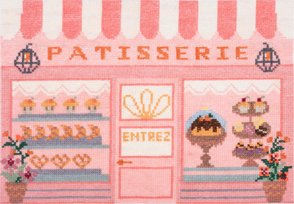 Large Counted Cross Stitch Kit: Patisserie