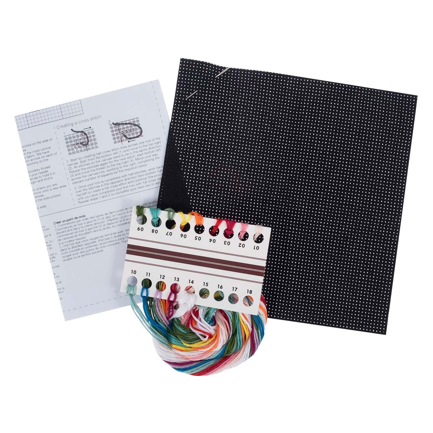 Mini Counted Cross Stitch Kiti: Sugar Skull