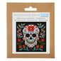 Mini Counted Cross Stitch Kiti: Sugar Skull