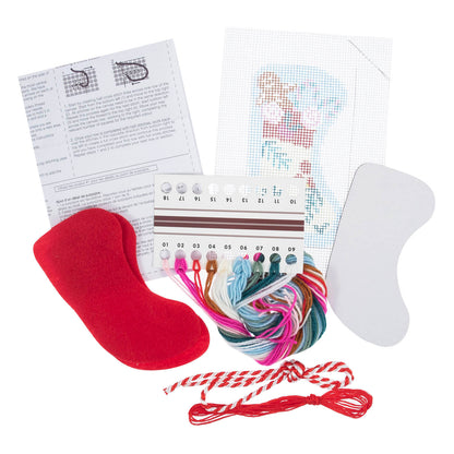 Half Stitch / Tapestry Decoration Kit: Christmas Stocking