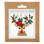 Mini Counted Cross Stitch: Reindeer