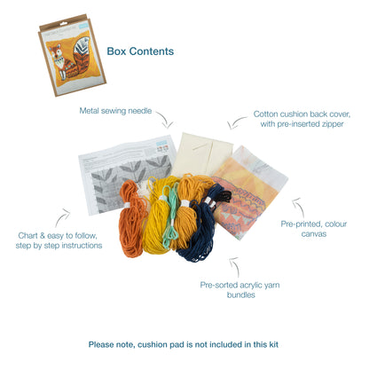 Half Stitch/Tapestry Cushion Kit - Fox
