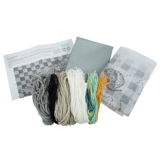 Half Stitch/Tapestry Cushion Cover Kit - Bees