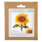 Printed Mini Cross Stitch Kit: Sunflower