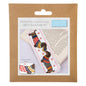 Printed Cross Stitch Bookmark: Dachshund in Jumper