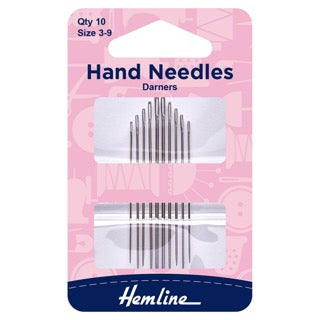 Hand Sewing Needles: Darners: Size 3-9