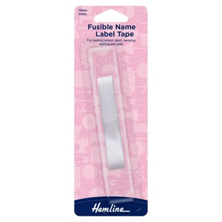 Fusible Name Label Tape