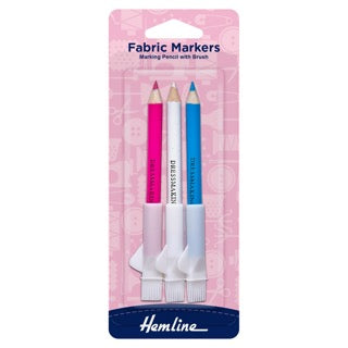 Pencils: Dressmakers with Brush: 3 Colours