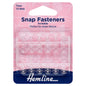 Sew on Snap Fasteners: Clear: 7mm
