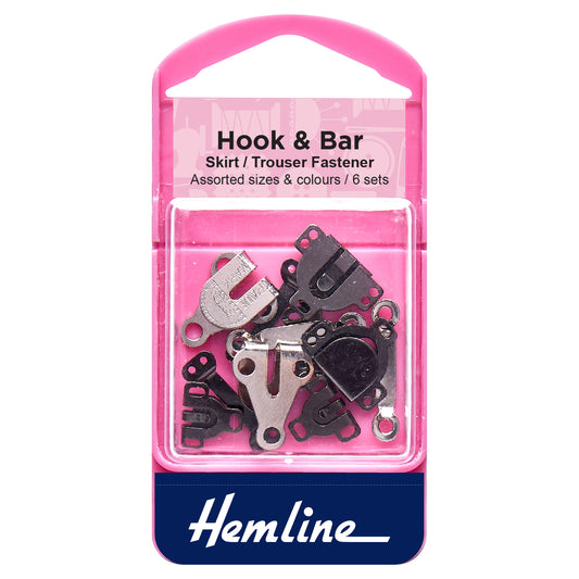 Hook & Bar: Black & Nickel: Assorted