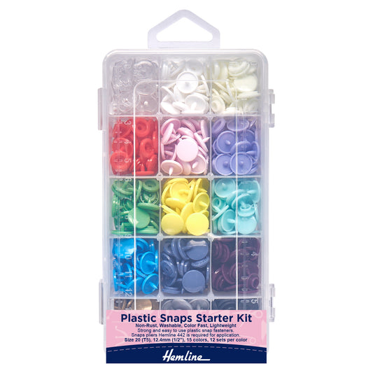 Plastic Snap Fasteners Starter Kit