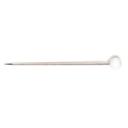 Glass Head Pins: 34mm