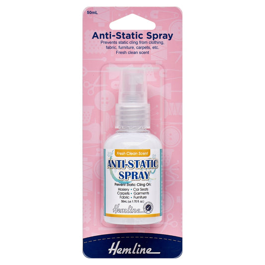 Anti-Static Spray: 50ml