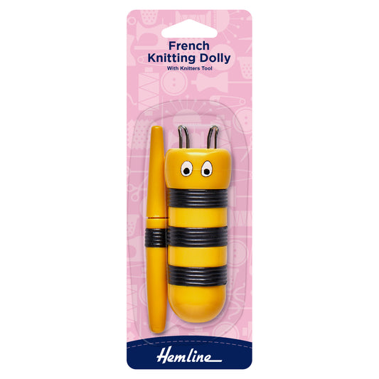 French Knitting Dolly: Bee