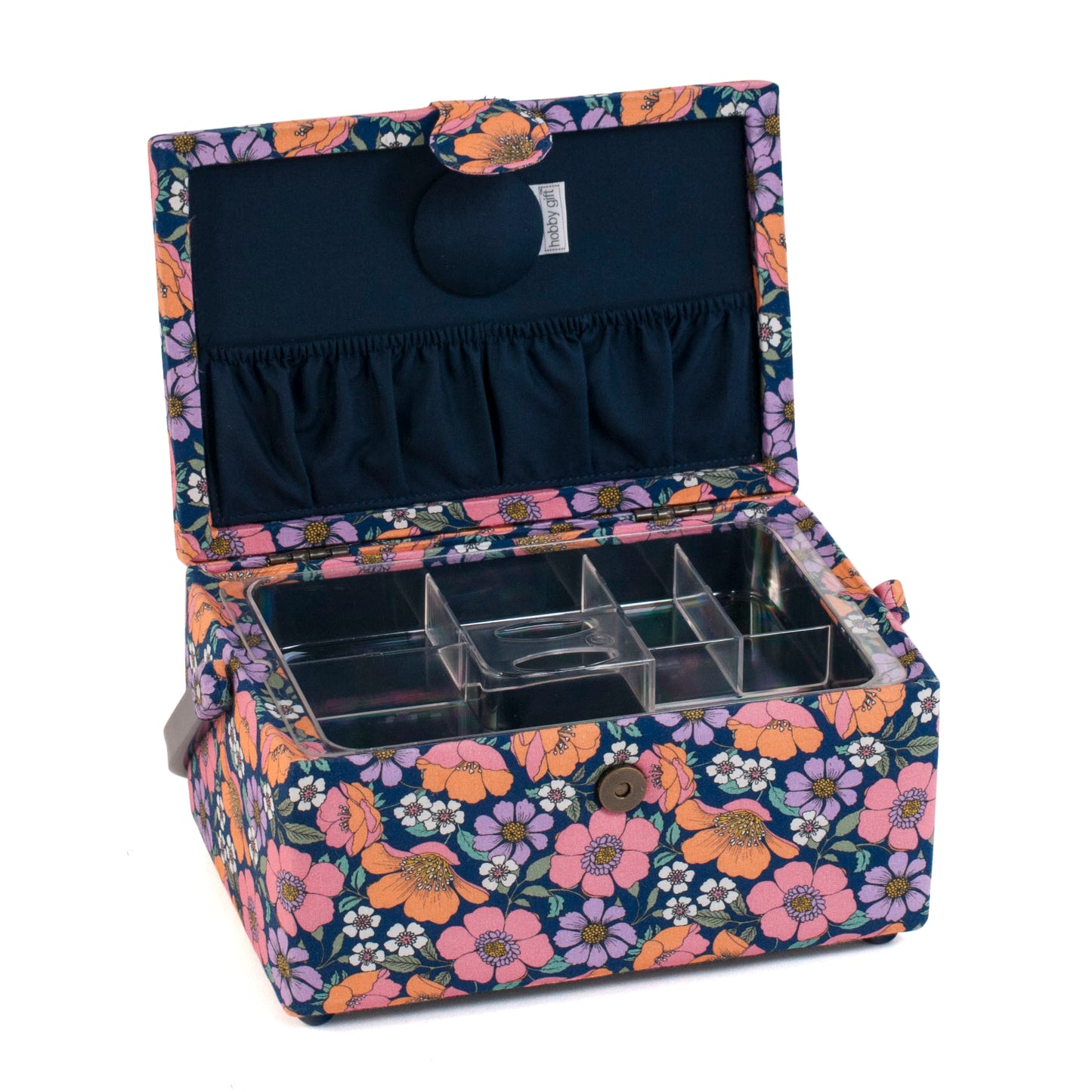 Medium Sewing Box: Garden Serenade