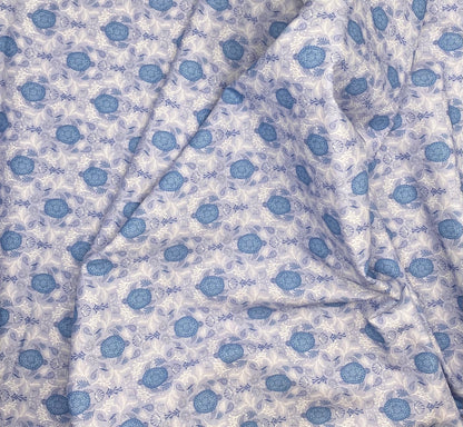 Mirrored turtle blue