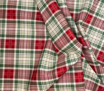 Christmas Plaid - Natural