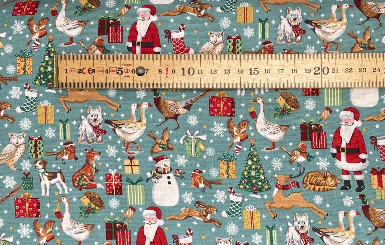 Christmas Friends - Teal