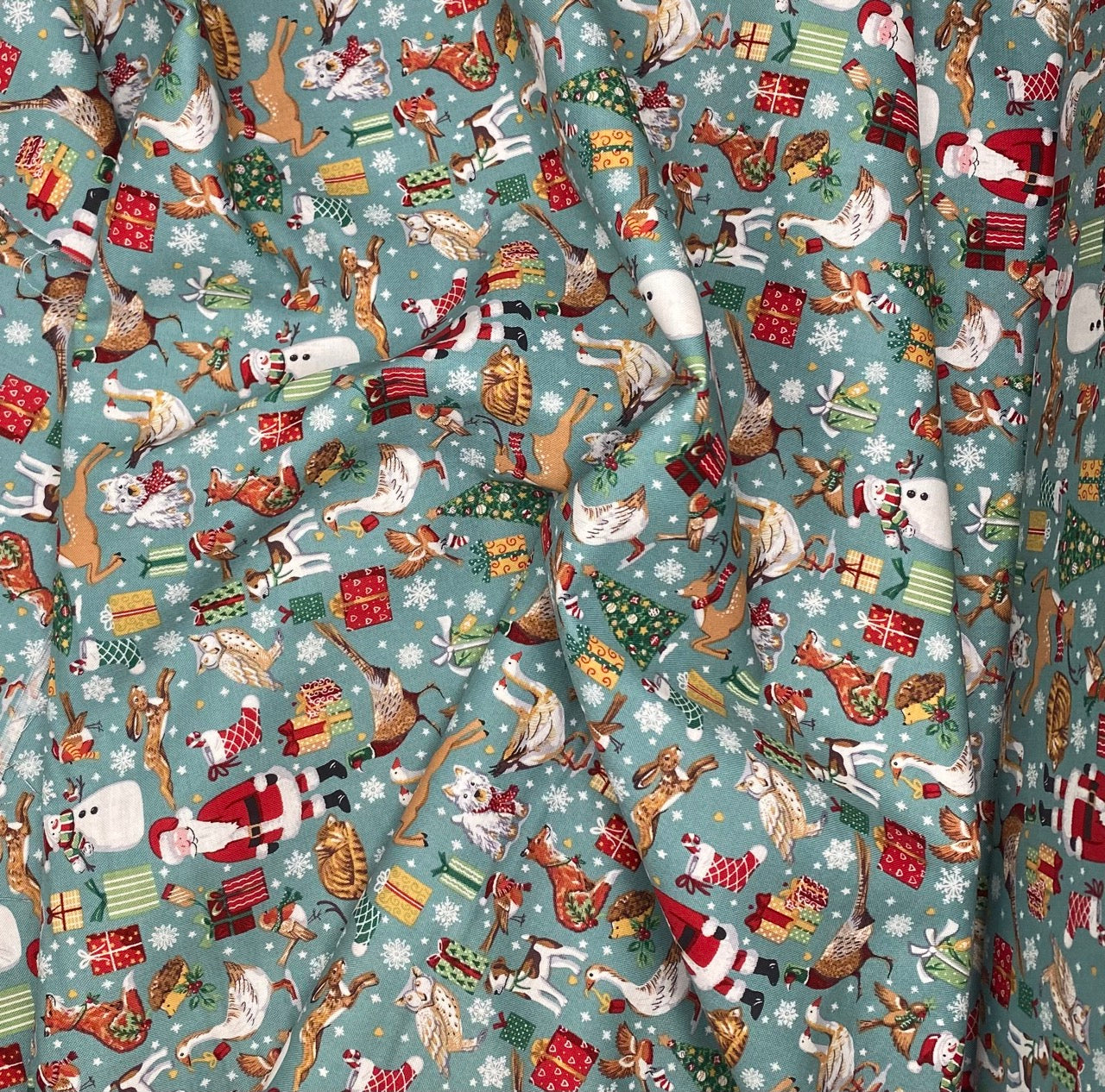 Christmas Friends - Teal