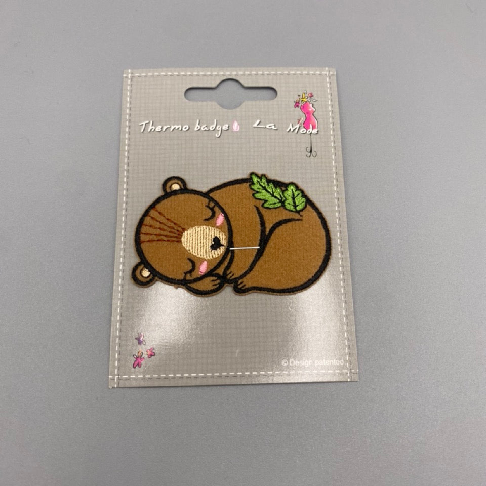 Iron on Motif: Sleepy Bear