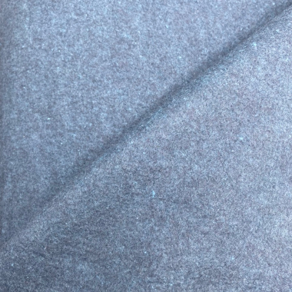 Light Petrol - Sweat Melange Brushed
