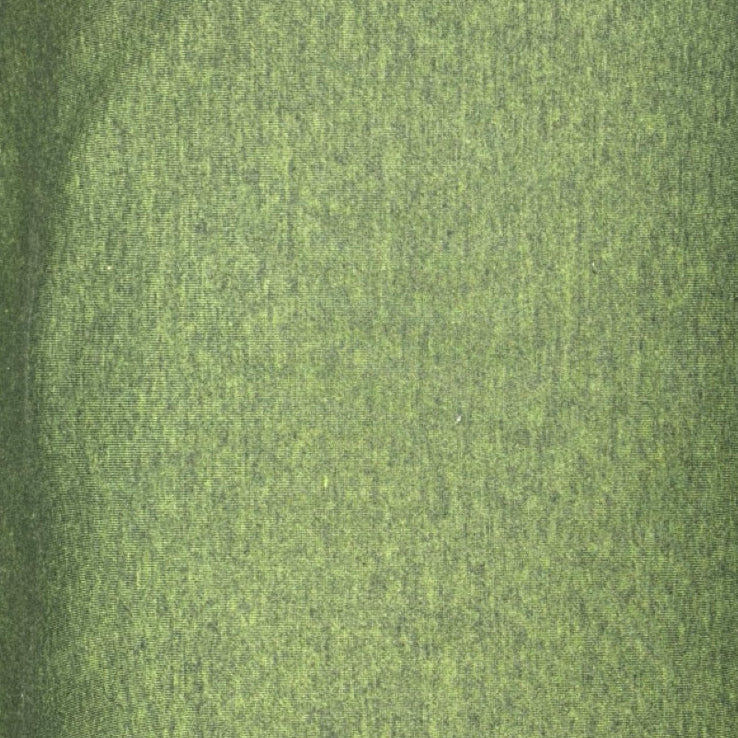 Bottle Green -  Sweat Melange Brushed