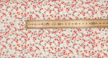 Corduroy - Cream Floral