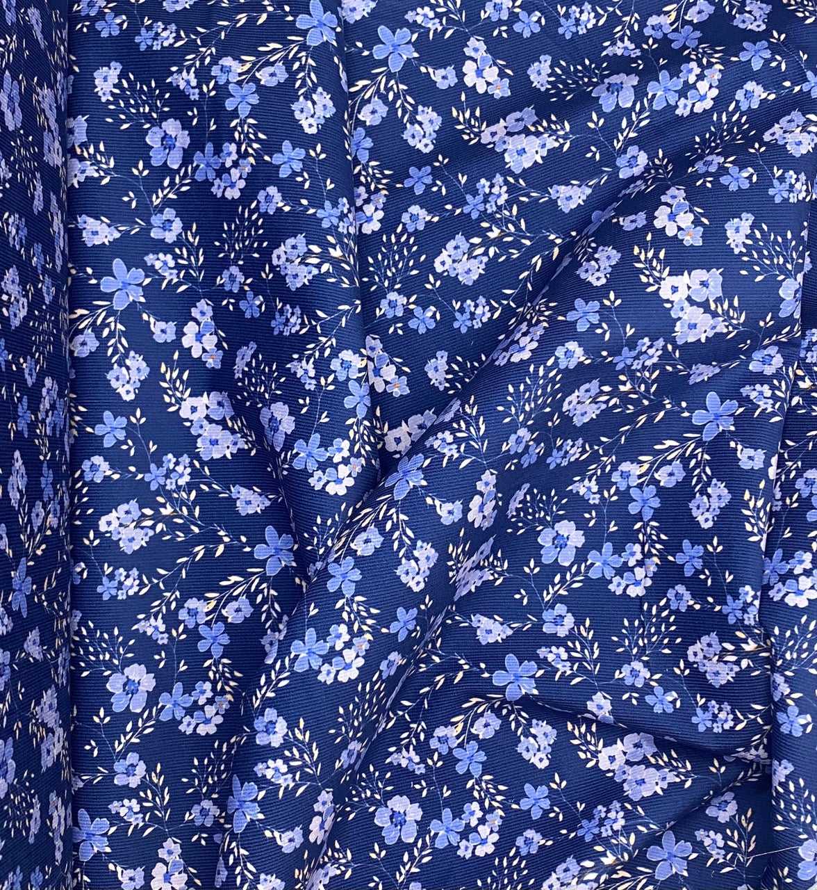 Corduroy - Blue Floral