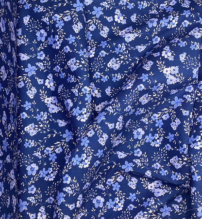 Corduroy - Blue Floral