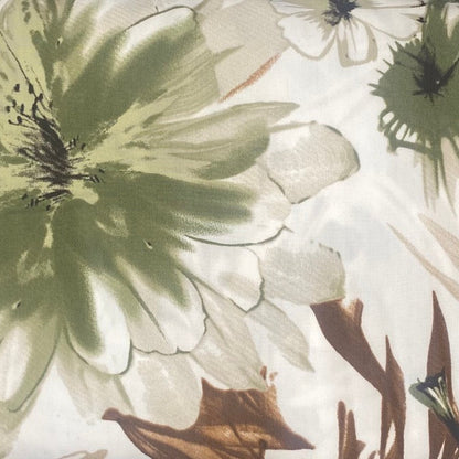 Earthen Floral - Viscose Mix