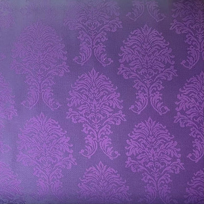 Purple Emblem- Acetate Viscose Lining