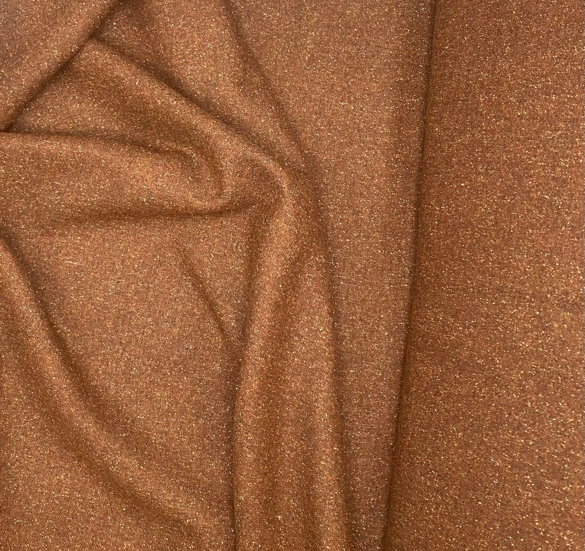 Brown Flecked Wool Mix