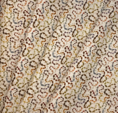 Leafy trail on cream