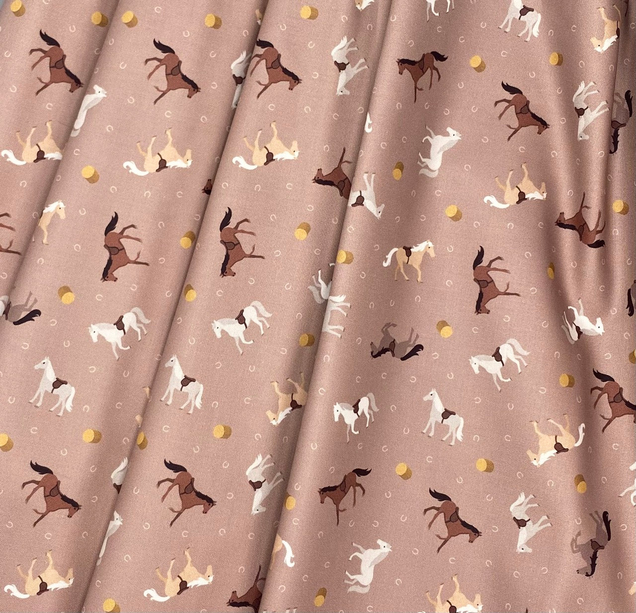 Horses on latte