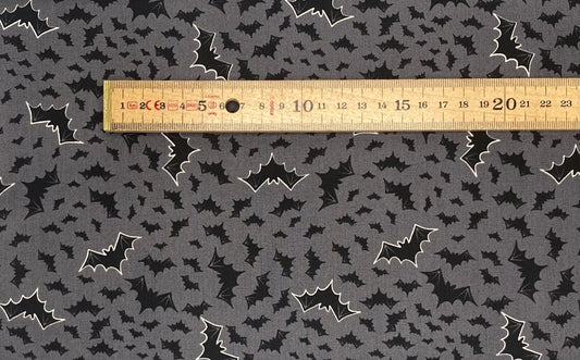 Bats on grey