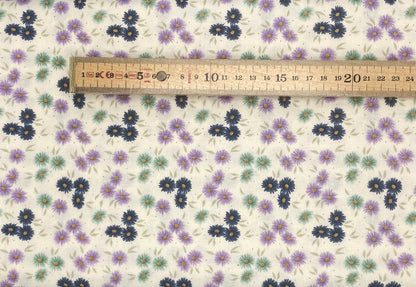 Flower Clusters - Navy