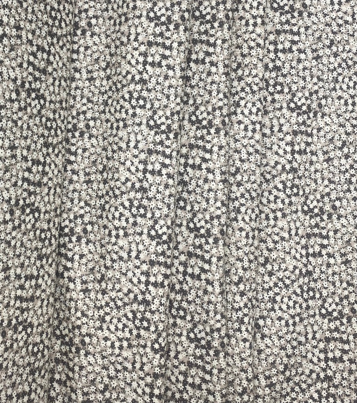 Ditzy Flowers - Grey