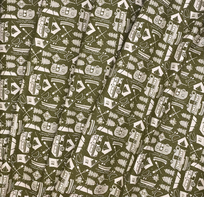 Outdoor Motif - Green
